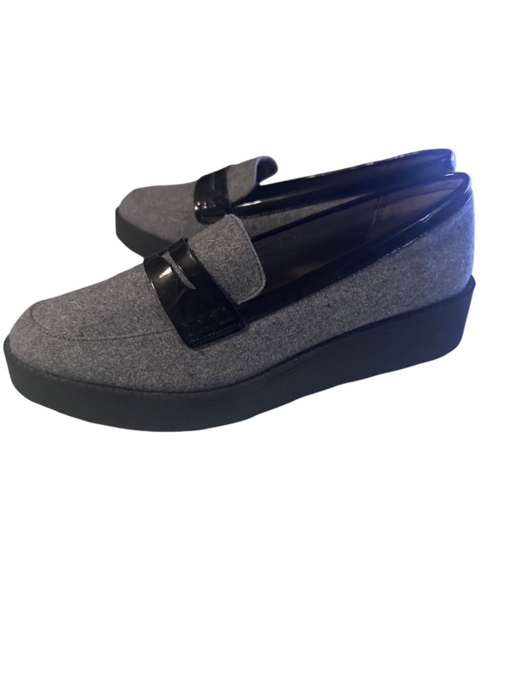 Life Stride gray flats loafers size 8M